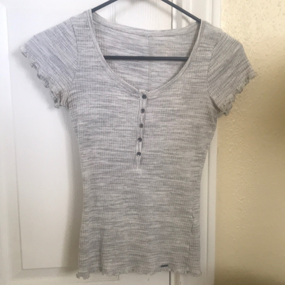 Hollister ribbed top